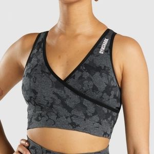 Gymshark NWOT Adapt Camo Seamless Sports Bra - Small